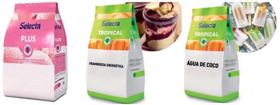 Selecta Plus saborizante em pó lançamento 2023 selecta sorvetes